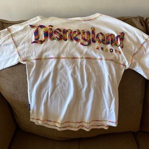Disney Fuzzy Rainbow Spirit Jersey